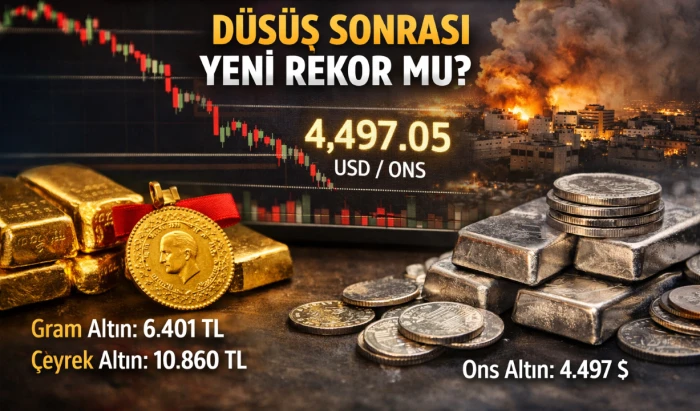 ŞOK ŞOK ŞOK Altın d&uuml;şmeye devam ediyor