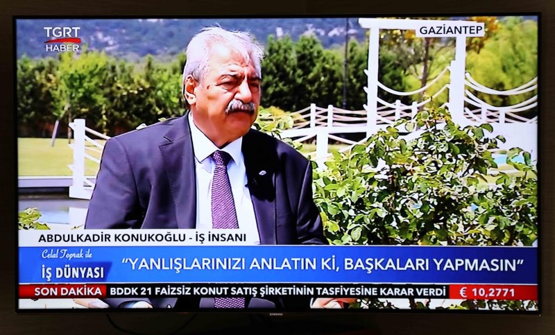 TGRT HABER CELAL TOPRAK İLE İŞ DÜNYASI PROGRAMI  -SANKO HOLDİNG ONURSAL BAŞKANI ABDULKADİR KONUKOĞLU: