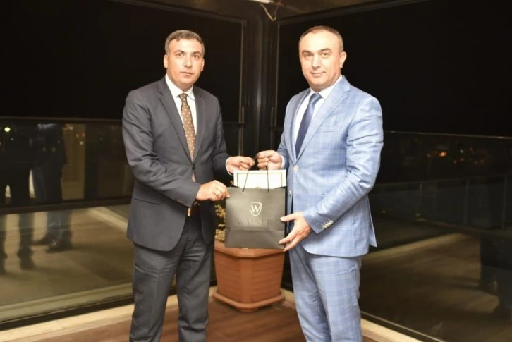 VALİ YARDIMCILARINA VE JANDARMA KOMUTANINA VEDA PROGRAMI DÜZENLENDİ