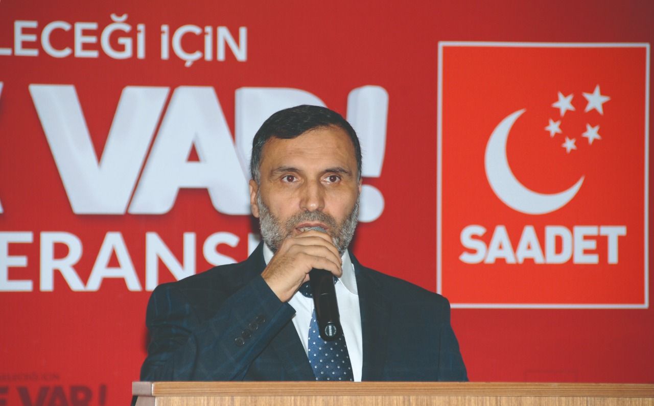 SAADET İL BAŞKANI KARAKURT "ABD'NİN KARARINI EN AĞIR BİR ŞEKİLDE KINIYORUM"