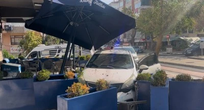 15 milyonluk cipe vurmamak için manevra yaptı, tatlıcıya girdi