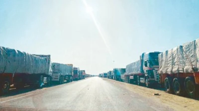 1500 tırın sınırda biriktiği Gazze'de insanlar açlıktan ölüyor