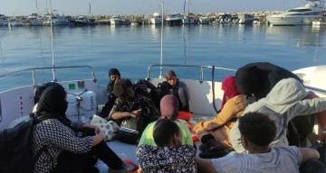 16 kaçak göçmen yakalandı