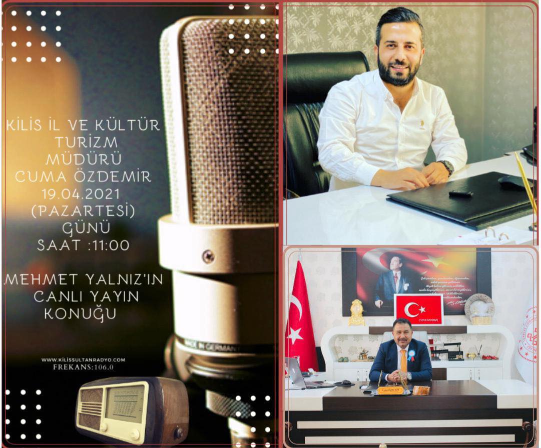CUMA ÖZDEMİR RADYO SULTAN'IN KONUĞU OLACAK