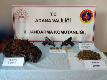 2 kilo 600 gram esrar ele geçirildi