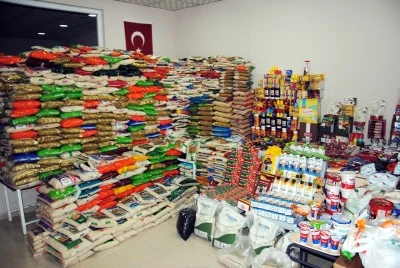  2 ton kurtlanmış pirinç ele geçirildi