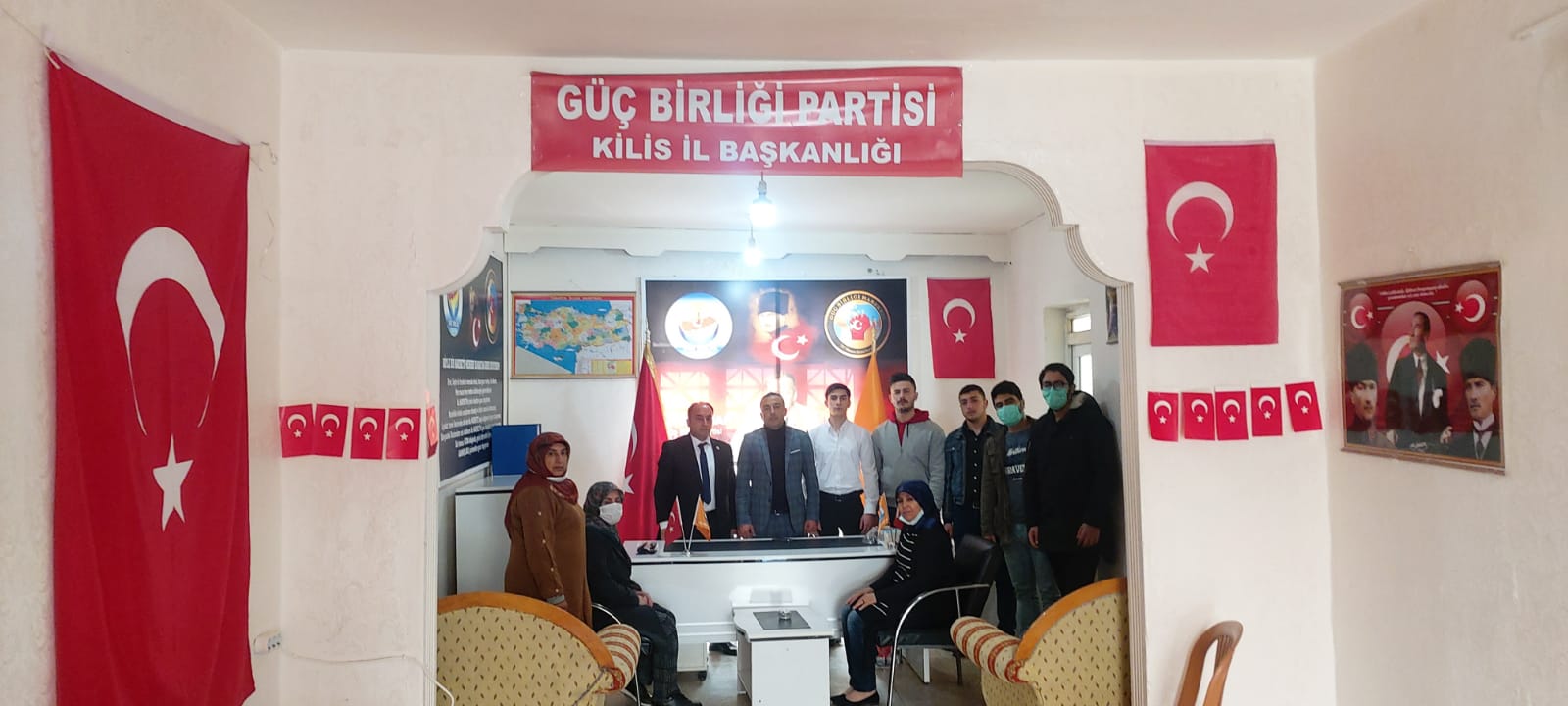 GÜÇ BİRLİĞİ PARTİSİ İL BAŞKANI YILDIRIM;  "KİLİS'İ MAHALLE MAHALLE, SOKAK SOKAK VE KAPI KAPI GEZECEĞİZ"