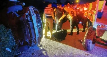 3 araçlı zincirleme kaza: 1 ölü, 2 yaralı