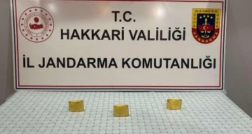 3 kilo altın ele geçirildi