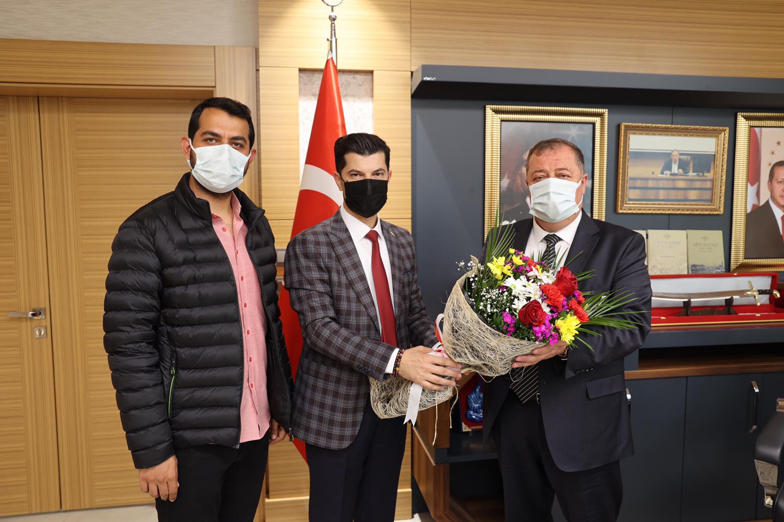 OLEA OTEL'DEN BELEDİYE BAŞKANI RAMAZAN'A ZİYARET