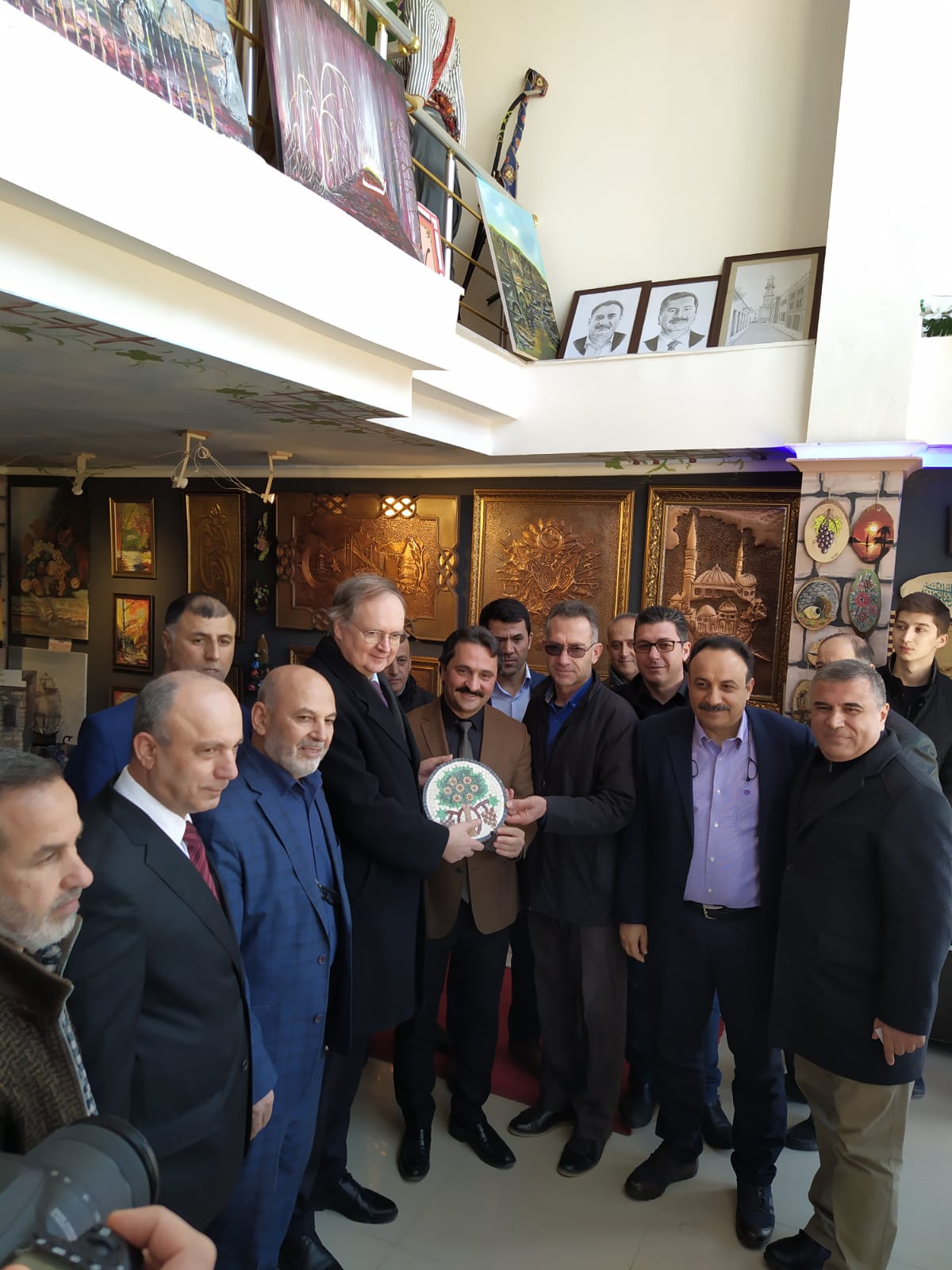 SINIRDA SANAT MERKEZİ AÇILDI