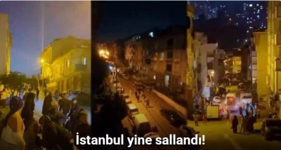 4,3 büyüklüğünde deprem: Vatandaşlar sokağa döküldü