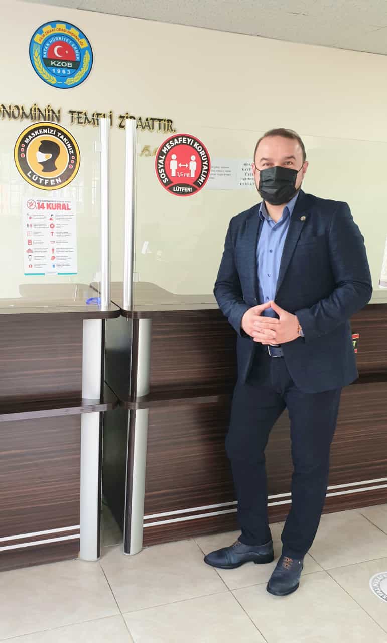 KİZO GENEL SEKRETERİ DELİ;  "TEDBİRLERE UYMAZSAK KAYBEDEN BİZ OLURUZ"