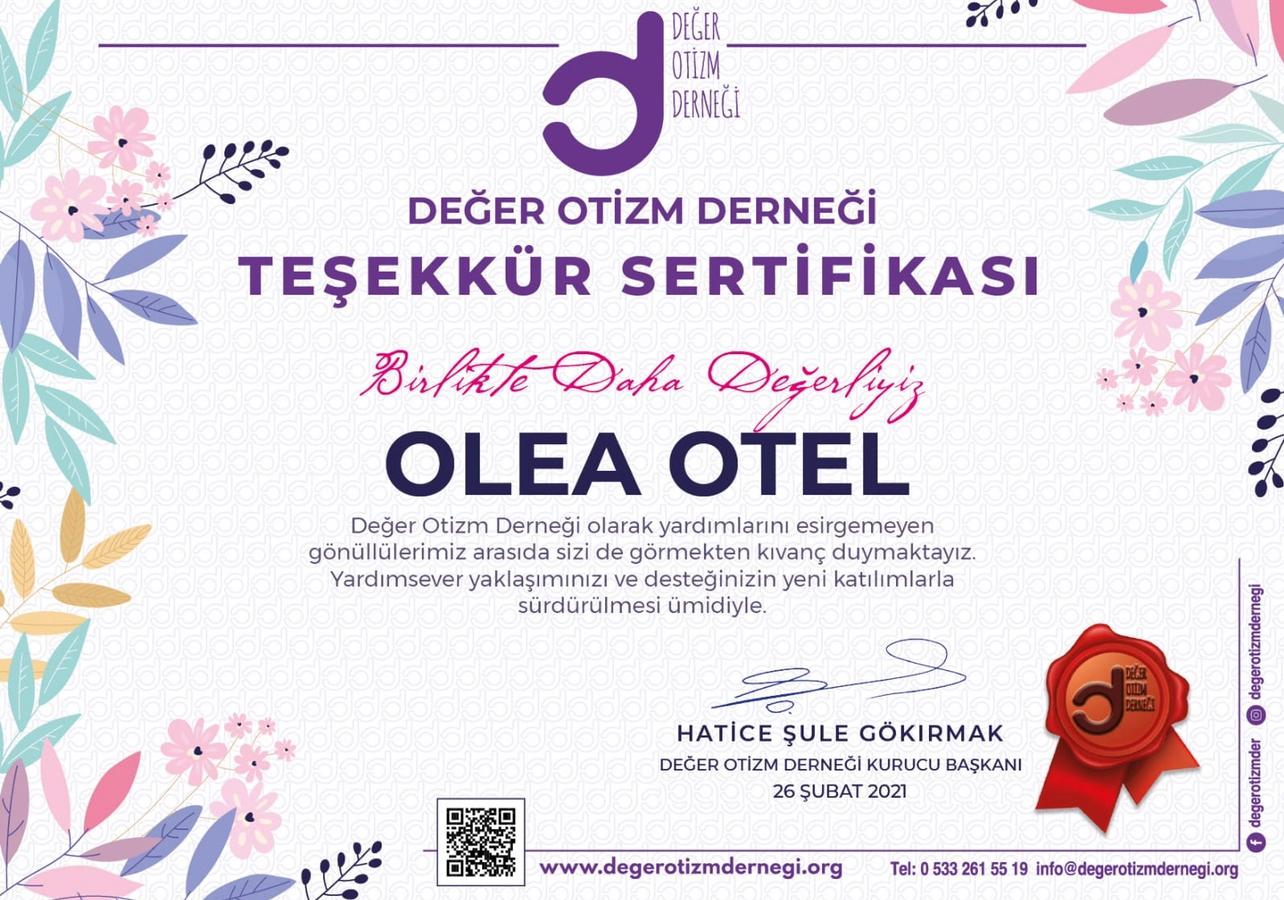 OLEA OTEL'DEN OTİZME MAVİ IŞIK