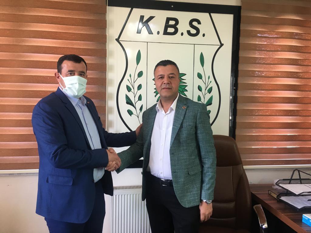 KİLİS BELEDİYESPOR'DA BAŞKAN HAMZA TÜRK GÖREVİ AHMET GÜNAY'A DEVRETTİ