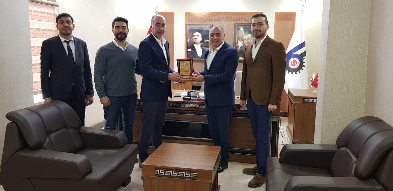 OSB BAŞKANI MAHİR CAN MEHMET SAKARA TEŞEKKÜR ETTİ!