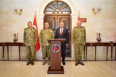 6.Kolordu Komutanı Tümgeneral Kalın’dan Vali Şahin’e ziyaret