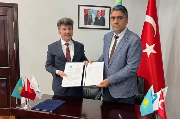 7 Aralık Üniversitesi ile Kazak Üniversitesi arasında anlaşma