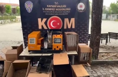 70 kilo kaçak tütün yakalandı