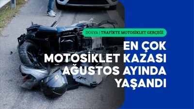 76 binin üzerinde motosiklet kazası yaşandı