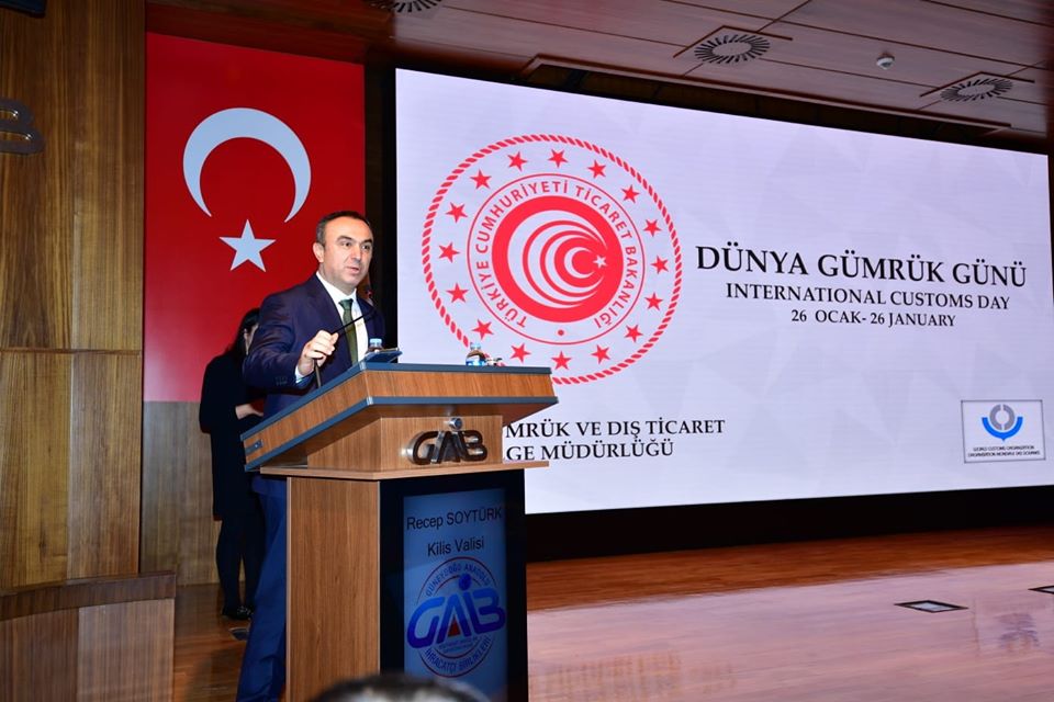 VALİ SOYTÜRK DÜNYA GÜMRÜK GÜNÜ PROGRAMINA KATILDI