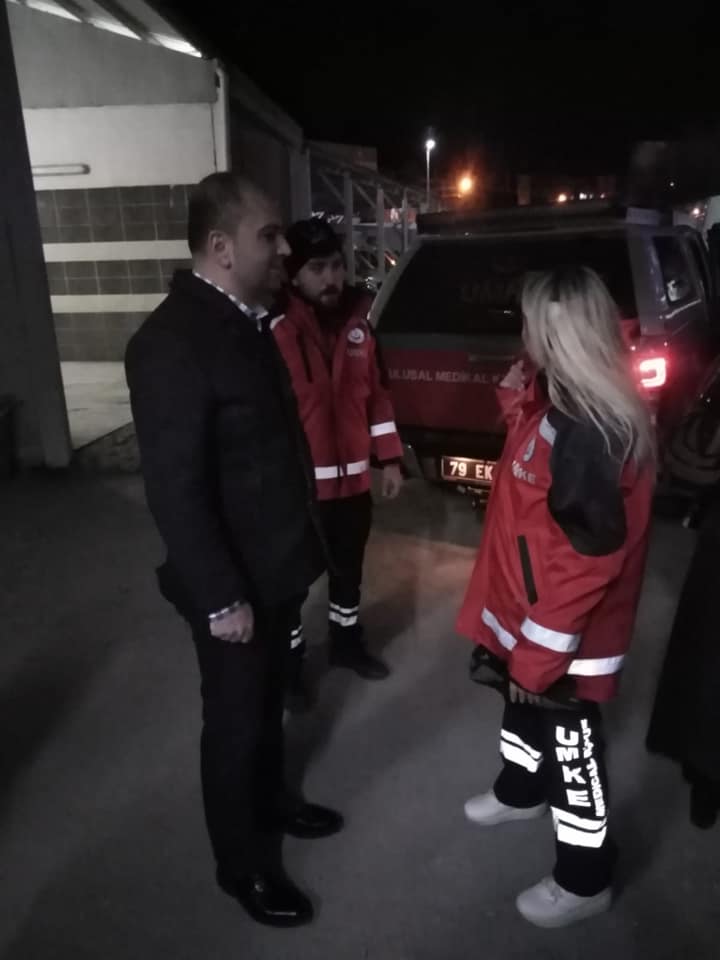 BAŞKAN KARATAŞ UMKE EKİPLERİNİ ELAZIĞ’A YOLCU ETTİ