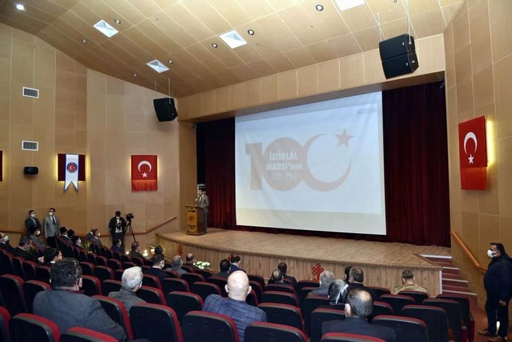 KİLİS'TE İSTİKLAL MARŞININ KABULÜNÜN 100 YIL ETKİNLİĞİ