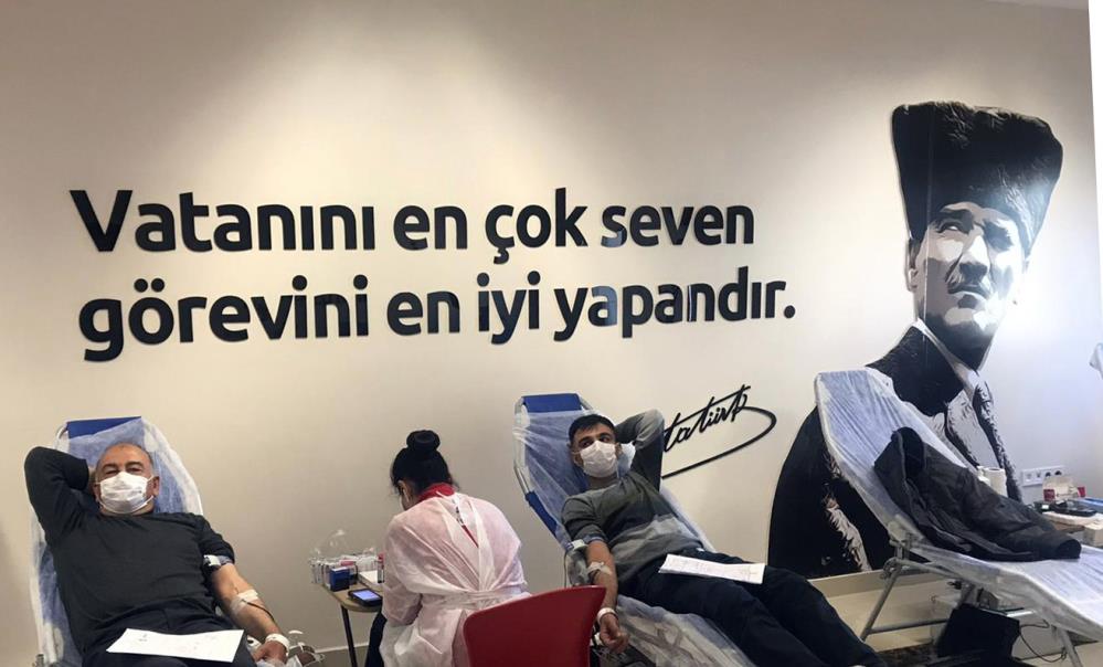 SANKO ÇALIŞANLARI KAN BAĞIŞI YAPTI