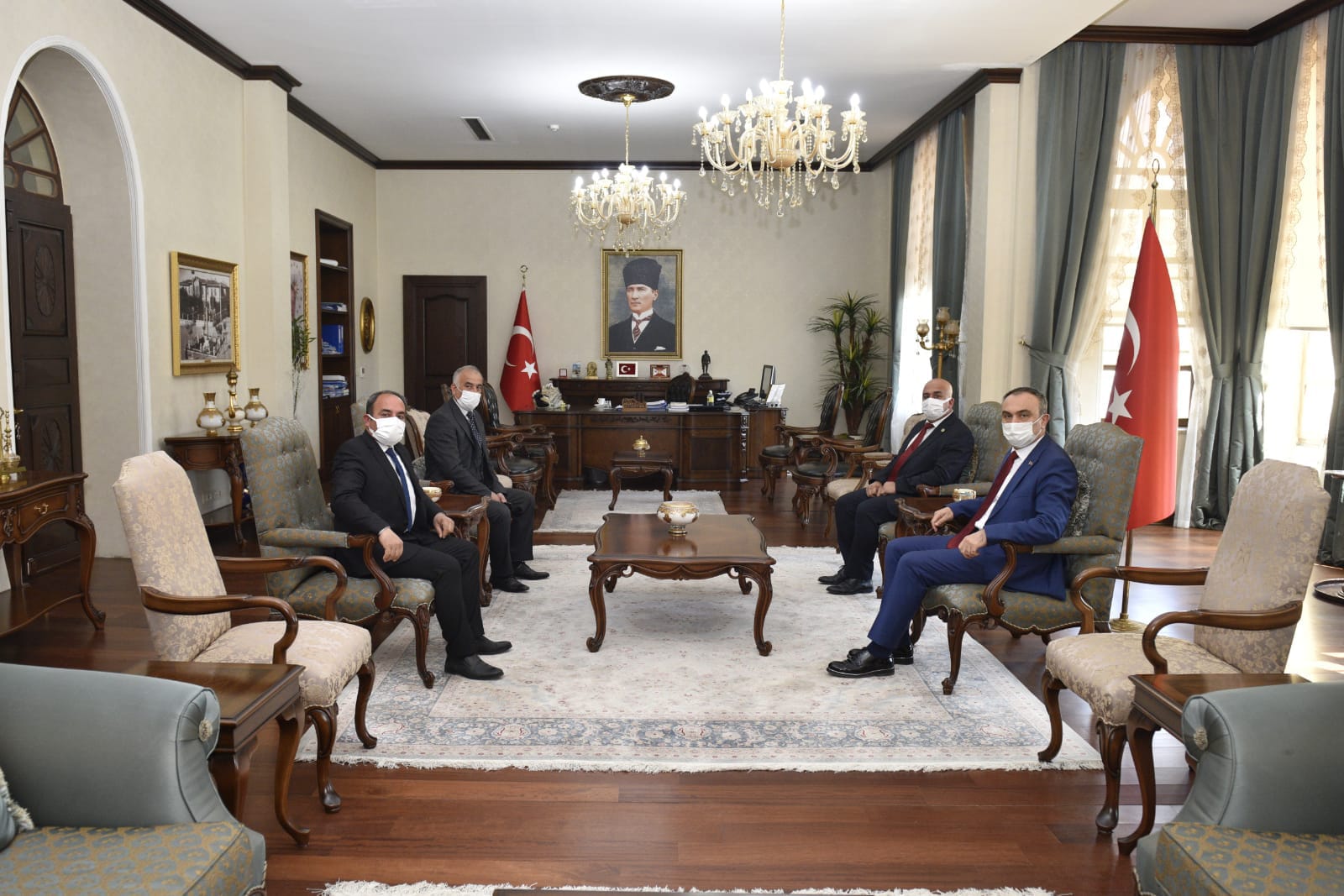 GÜÇ BİRLİĞİ PARTİSİ VALİ SOYTÜRK İLE GÖRÜŞTÜ