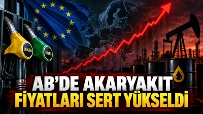 AB&rsquo;de akaryakıt fiyatları sert y&uuml;kseldi