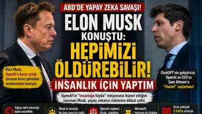 ABD&rsquo;de Yapay Zeka Savaşı: Elon Musk&rsquo;tan &Ccedil;arpıcı Uyarı