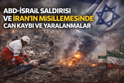 ABD-İsrail Saldırısı ve İran&rsquo;ın Misillemesinde Can Kaybı ve Yaralanmalar