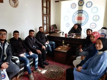 ADEM üyelerinden, Şen’e ziyaret