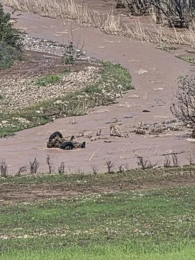 Afrin Deresi&rsquo;nde Mahsur Kalan Trakt&ouml;r Kurtarıldı