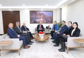Ahmet Salih Dal Mardin Valisi ile görüştü