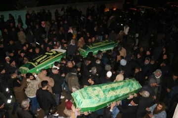 Aile faciasında ölenler defnedildi