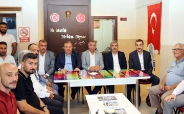 AK Parti’den MHP’ye tebrik ziyareti