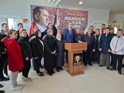 AK Parti Kilis&rsquo;ten Sert  A&ccedil;ıklama