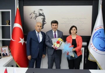Akçabay, Rektör Karacoşkun’la Bir Araya Geldi