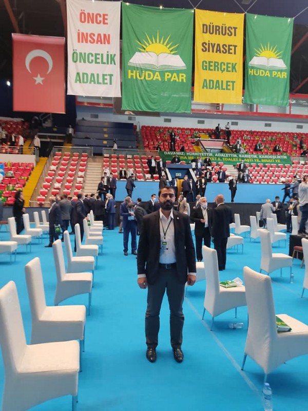 ALİ KİRİŞ HÜDAPAR GENEL KURULUNA KATILDI