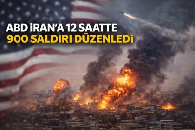 Amerika Birleşik Devletleri İran&rsquo;a 12 Saatte 900 Saldırı D&uuml;zenledi