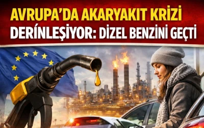 Avrupa&rsquo;da Akaryakıt Krizi Derinleşiyor: Dizel Benzini Ge&ccedil;ti
