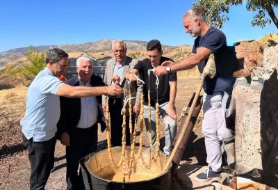 Bağ bozumu etkinliği ilgi gördü