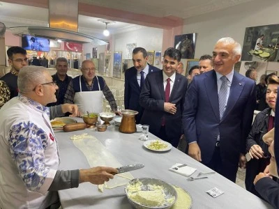 Bakan Ersoy Kilis Katmernin Tadına Hayra Kaldı