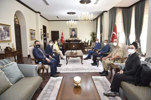 BAKAN YARDIMCISI YAVUZ, VALİLİĞİ ZİYARET ETTİ