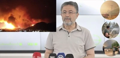 Bakan Yumaklı, orman yangınlarındaki son durumu paylaştı