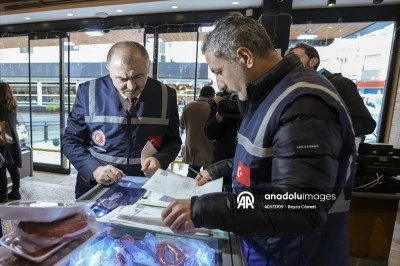Bakanlıkların ekipleri kasapları denetledi