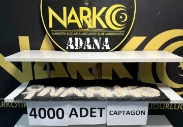 Baklava kutusuna gizlenen uyuşturucu hapları “Hulk” buldu