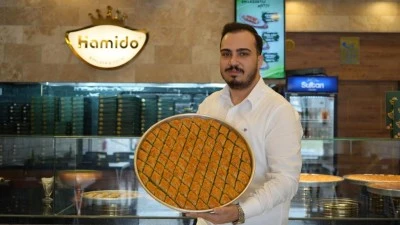 Baklavacıların yoğun bayram mesaisi başladı