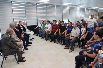 Başkan Bilecen’den görev başındaki personele moral ziyareti 